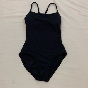 Mariia black leotard